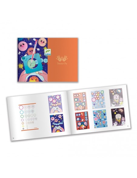 Pintar amb espirals - Bloc de 10 temes