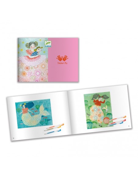 Pintar con espirales - Vestidos