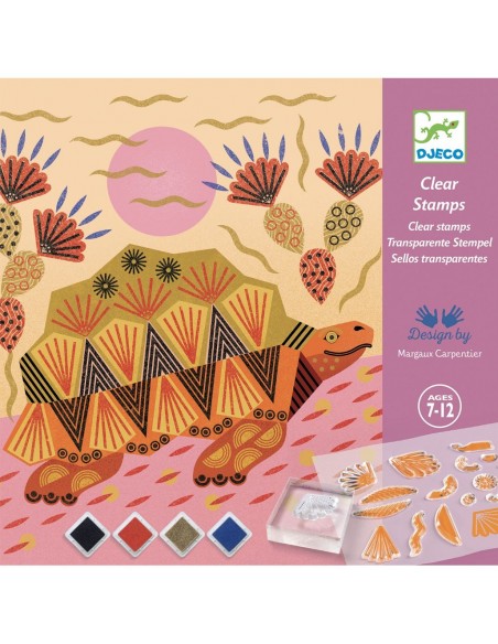 Pintar amb tampons - Pelatge d'animals