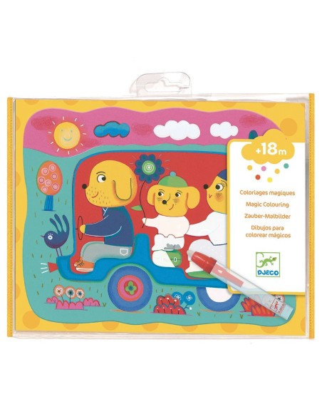 Fer dibuixos màgics amb aigua - Ossets