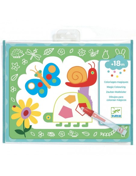 Hacer dibujos mágicos con agua - Garabatos 