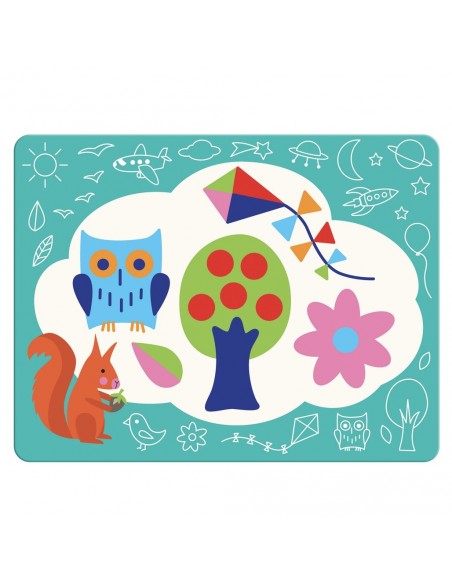 Hacer dibujos mágicos con agua - Garabatos 