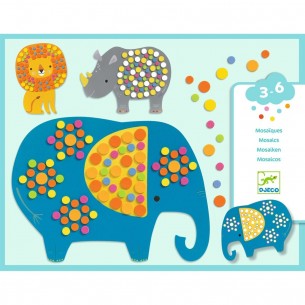 Collage con espumas de...