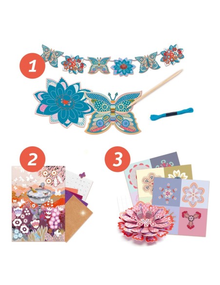 Caja multiactividades - El jardín de las flores