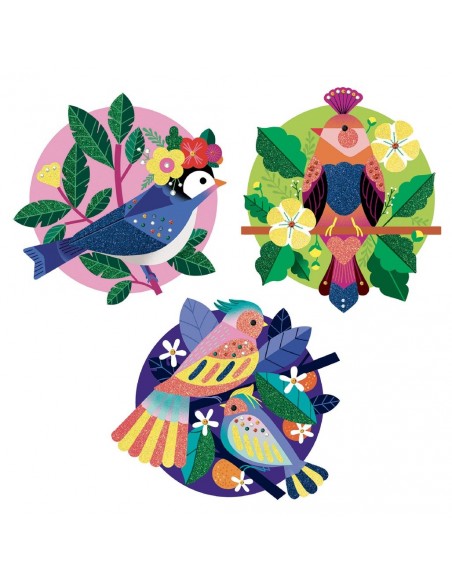 Pintar con purpurina - Paraíso