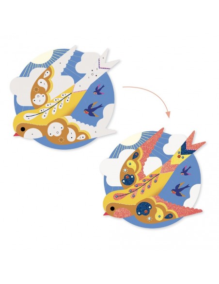 Pintar amb purpurina - Paradís