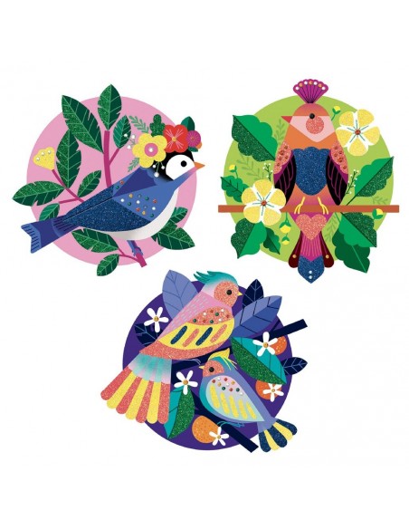 Pintar amb purpurina - Paradís