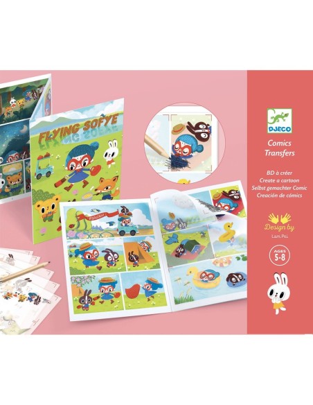 Calcomanias - Creación de cómics