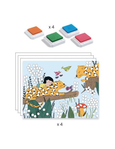 Pintar con los dedos