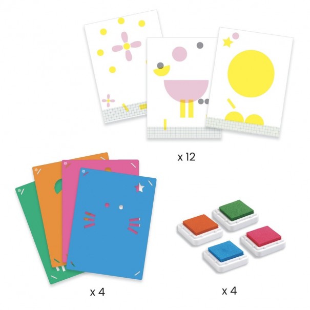 Pintura con tampones