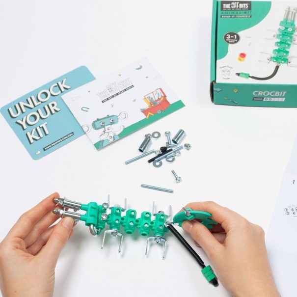 Joc de construcció animal Crocbit