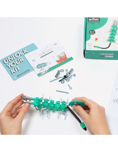 Joc de construcció animal Crocbit