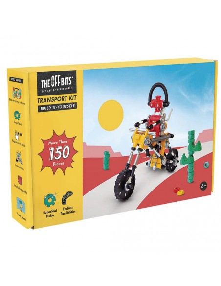 Juego de construcción transporte Riderbit