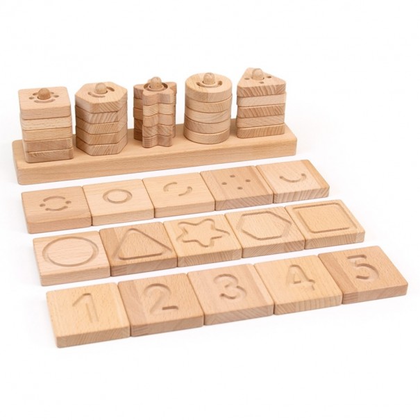 Sensory Geo String Shapes