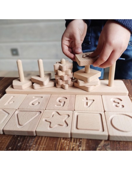 Sensory Geo String Shapes