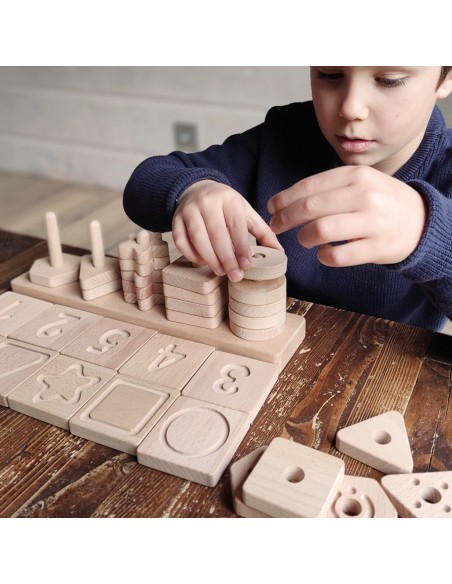 Sensory Geo String Shapes