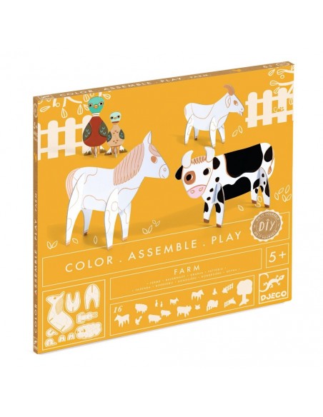 Granja de cartón Manualidades