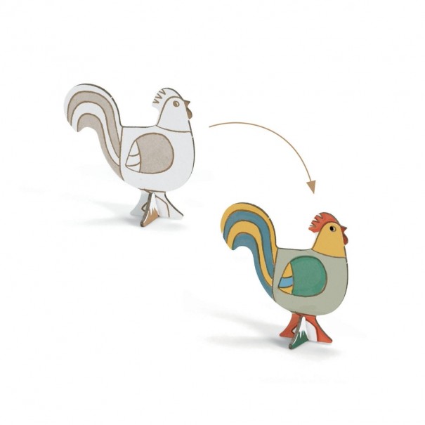 Granja de cartón Manualidades