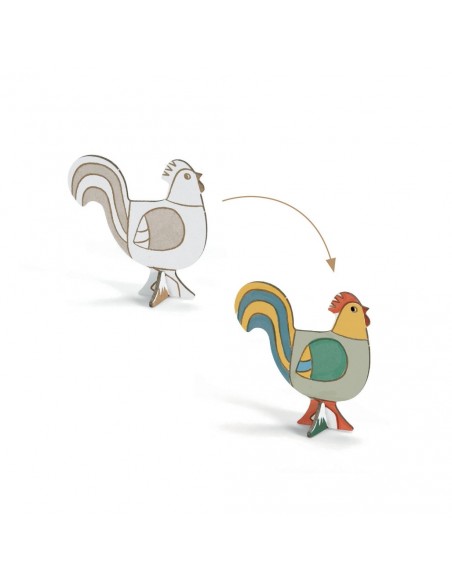 Granja de cartón Manualidades