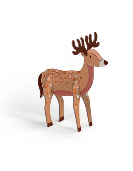 Monta y pinta tu bosque de cartón