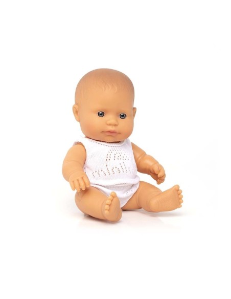 Muñeca bebé caucásica - 21 cm