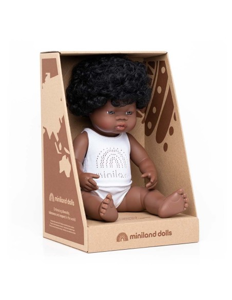 Nina bebè africana - 38 cm