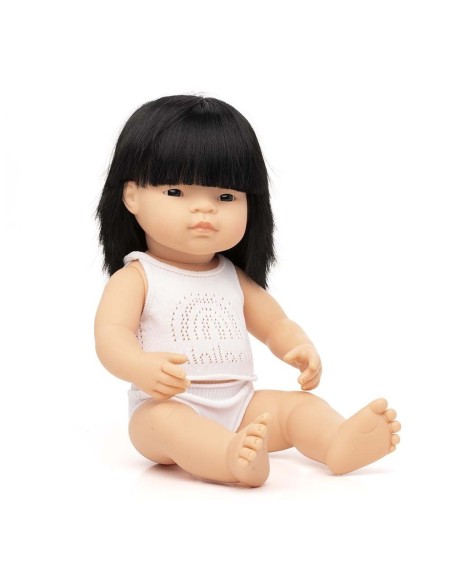Muñeca bebé asiática - 38 cm
