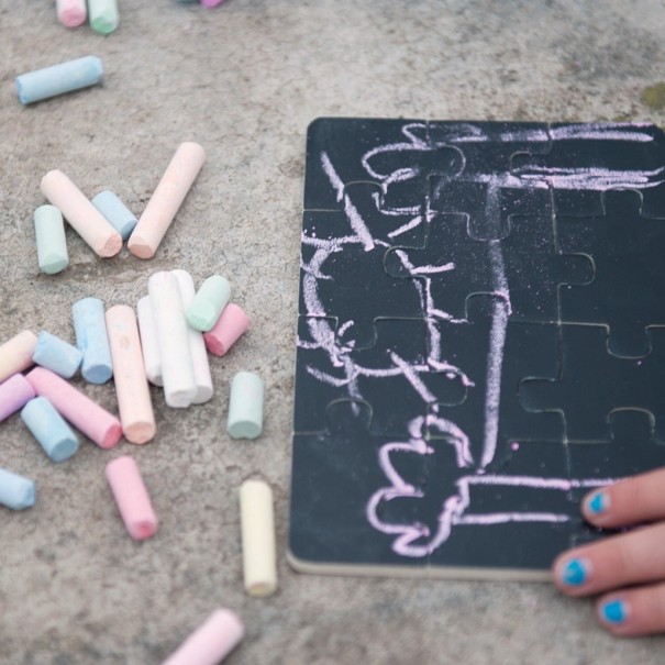 4 puzles Diorama para pintar