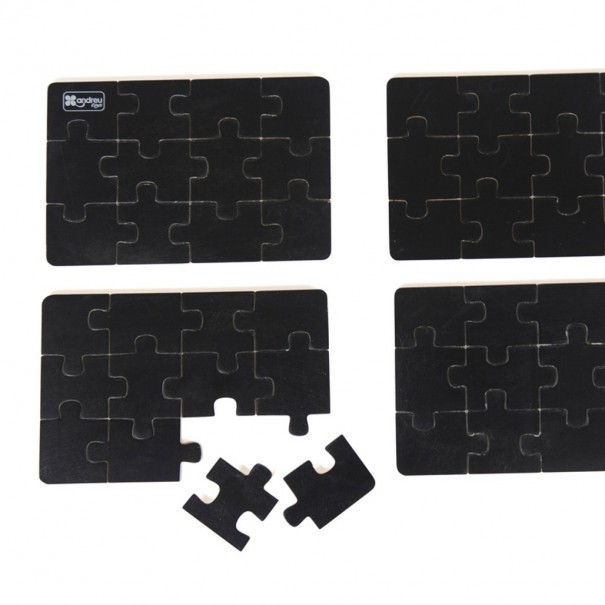 4 puzles Diorama per a pintar