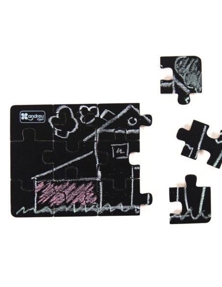 4 puzles Diorama para pintar