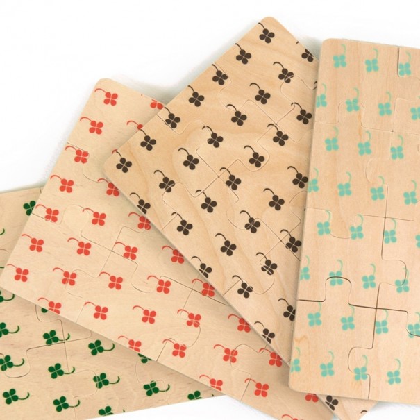 4 puzles Diorama Transportes