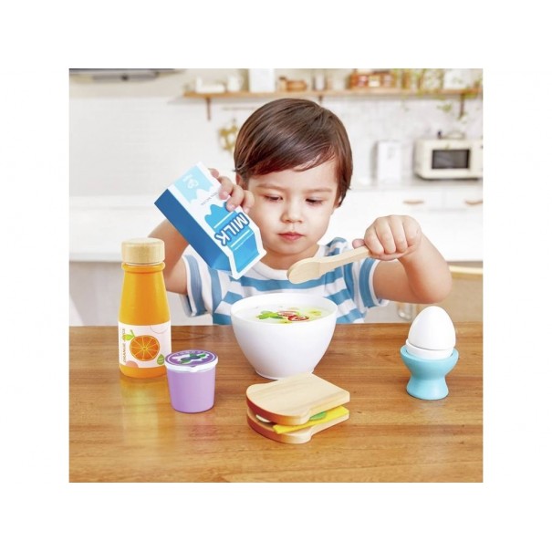 Conjunto de desayuno de juguete