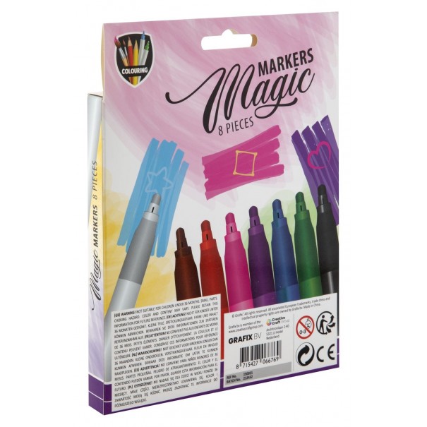 Rotuladores mágicos - 8 uds.