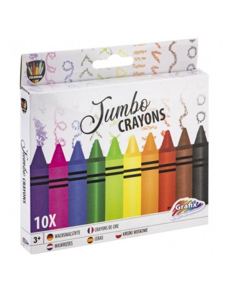 Ceras de colores - 10 uds.