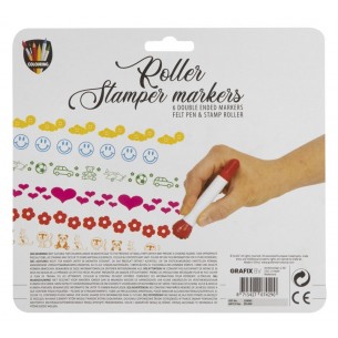 Rotuladores tampones - 6 uni. 2