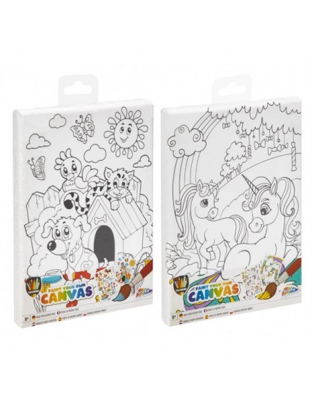 Dibujos en lienzo para pintar