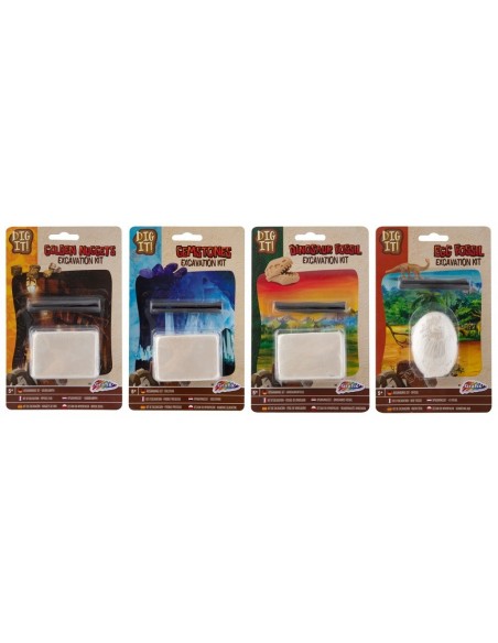 Excavación fósil de dinosaurio