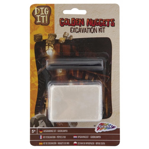 Excavación fósil de dinosaurio