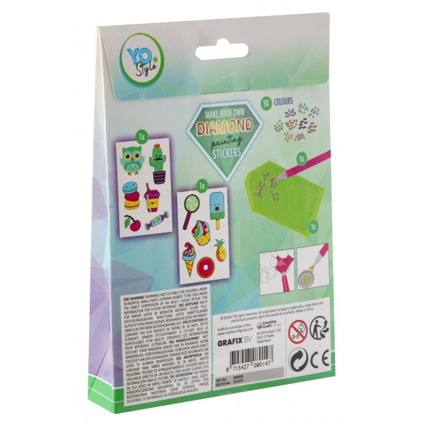 Manualidad - Decoración con diamantes...