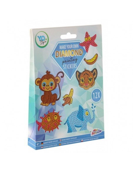 Manualidad - Decoración con diamantes adhesivos