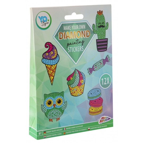 Manualidad - Decoración con diamantes...