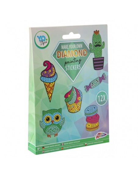 Manualidad - Decoración con diamantes adhesivos