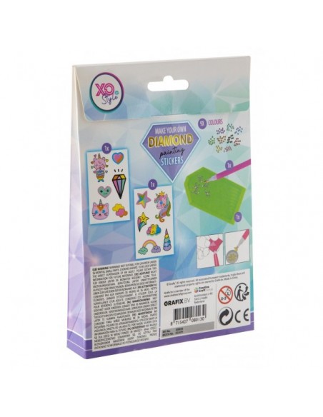 Manualidad - Decoración con diamantes adhesivos