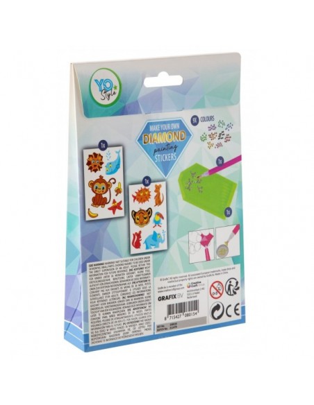 Manualidad - Decoración con diamantes adhesivos