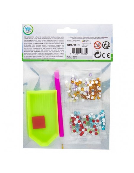 Manualitat - Pintar amb diamants adhesius Júnior