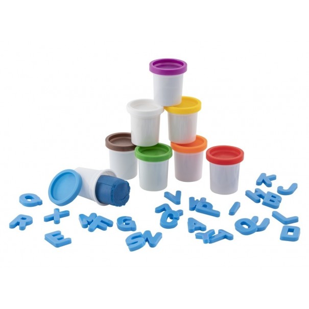 Plastilina de colors amb motlles de...