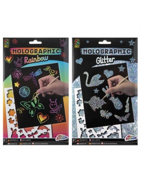 Cuadro A5 para rascar