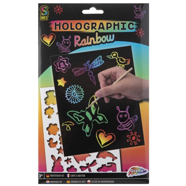 Cuadro A5 para rascar