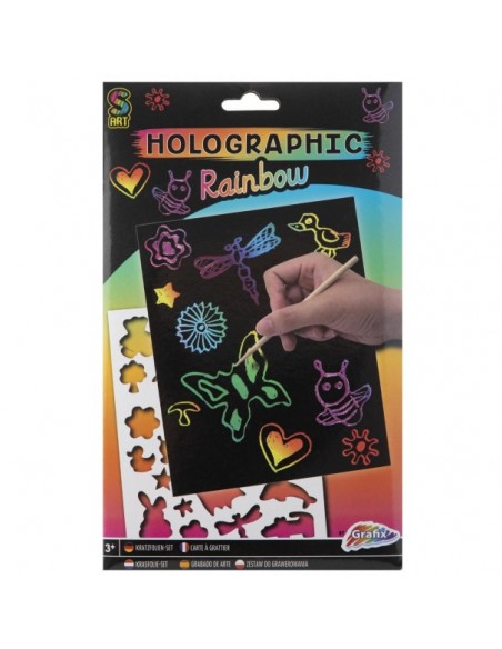 Cuadro A5 para rascar