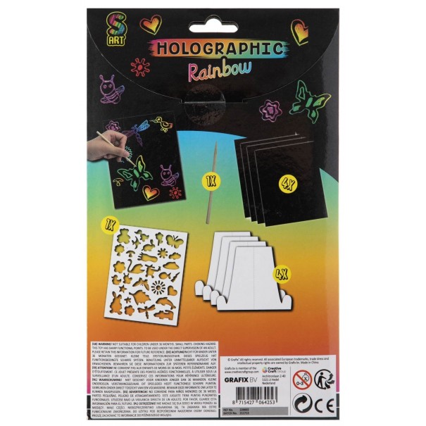 Cuadro A5 para rascar